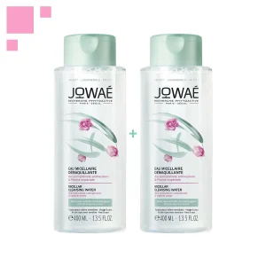 JOWAE AGUA MICELAR DESMAQUILLANTE DUO, 2 x 500 ML.