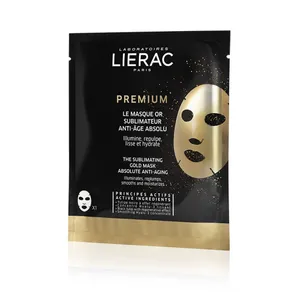 LIERAC PREMIUM MASCARILLA GOLD, 20 ML.