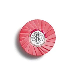 ROGER & GALLET: JABÓN REDONDO BIENESTAR GINGEMBRE ROUGE, 100 G.